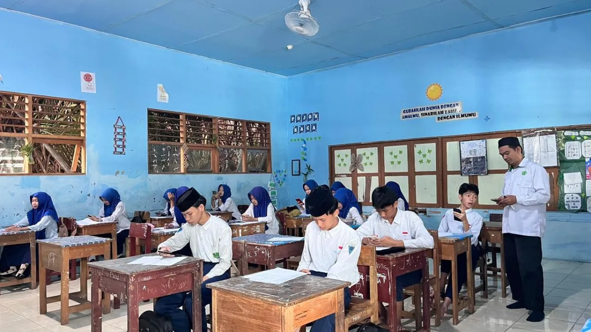 MTsN 5 HSU Gelar Tryout TKA Kedua Berbasis Aplikasi ALEF untuk Matangkan Persiapan Siswa
