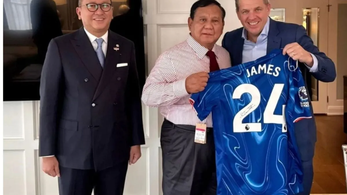 Prabowo Bertemu Investor Global di Washington, Pemilik Chelsea dan Lakers Serahkan Jersey dan Bahas Rencana Kunjungan ke Indonesia