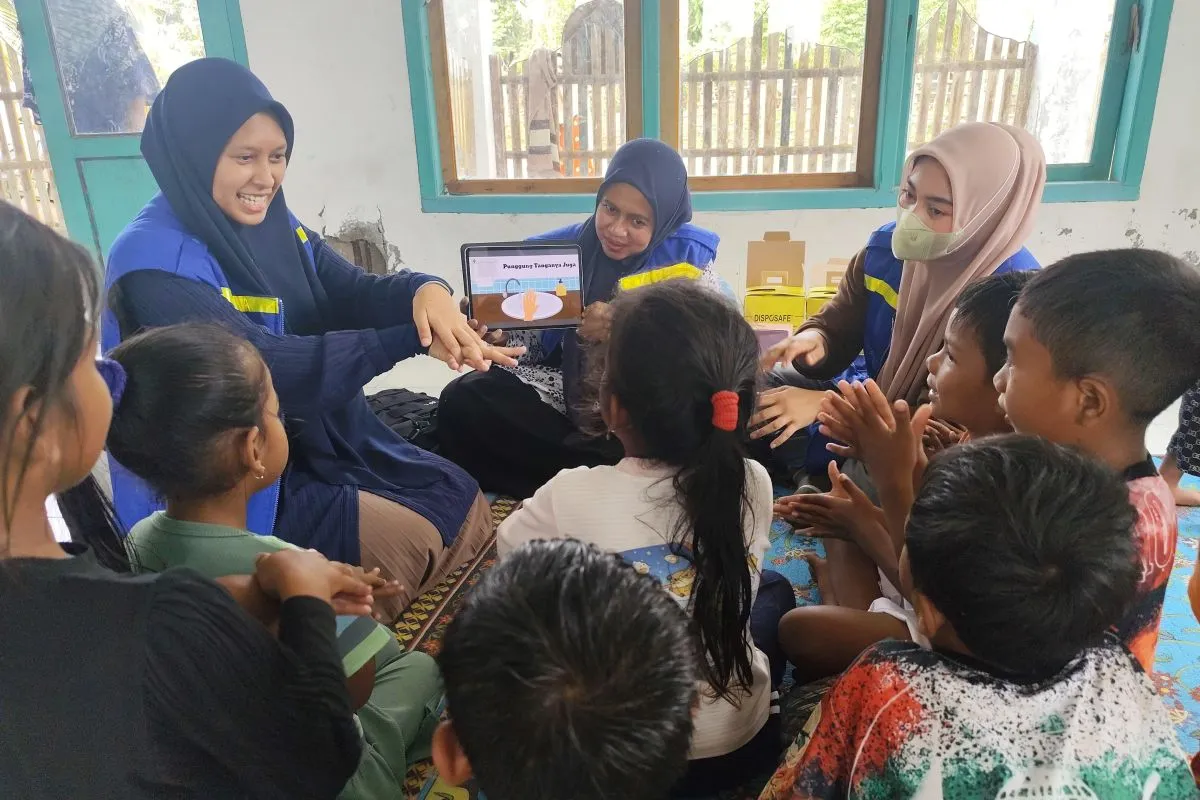 Tim TCK Kemenkes Perkuat Layanan Kesehatan Pascabencana di Desa Kuala Cangkoi, Aceh Utara