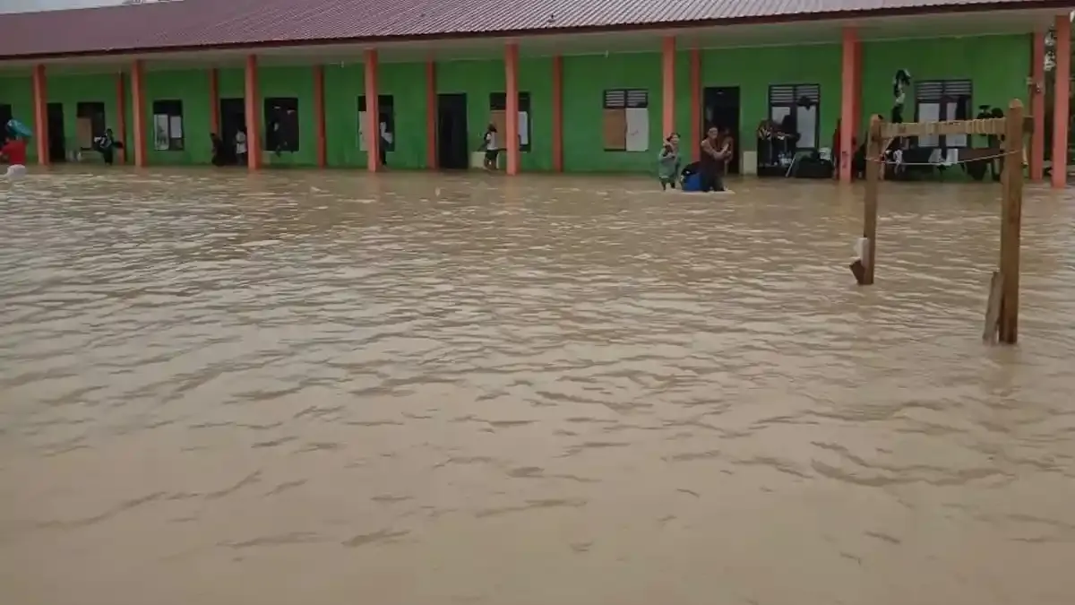 Pesantren Darur Rasyid Aceh Singkil Evakuasi Ratusan Santri Saat Banjir dan Longsor