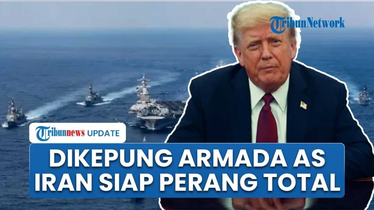 Iran Siaga Tinggi Usai AS Kerahkan Armada Militer ke Timur Tengah