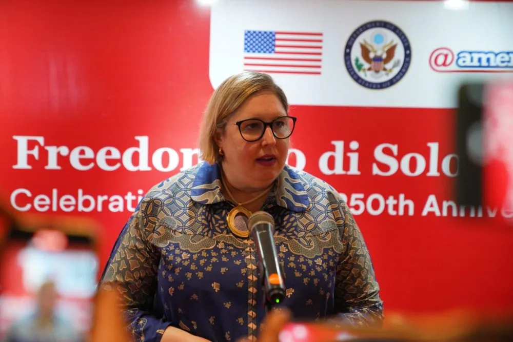 Roadshow Freedom 250 Digelar di Solo, Kedubes AS Tampilkan Program Diplomasi Publik dan Kolaborasi Budaya
