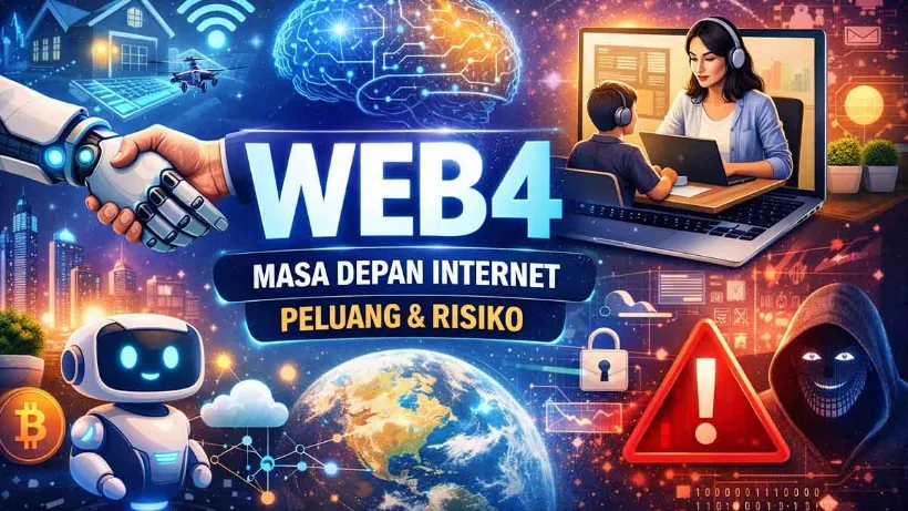 Mengenal Web4: Arah Baru Internet yang Lebih Cerdas, Proaktif, dan Terintegrasi