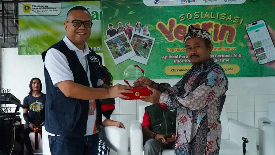 Moratelindo Implementasikan Aplikasi Pertanian Berbasis AI VEGRIN di Bojonggede