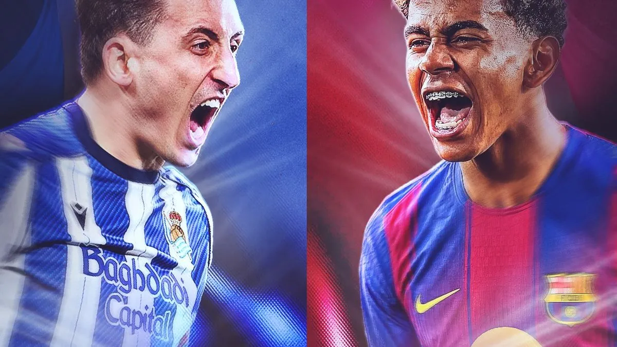 Jadwal La Liga: Real Sociedad vs Barcelona Tanding Senin Dini Hari, Kick-off 03.00 WIB