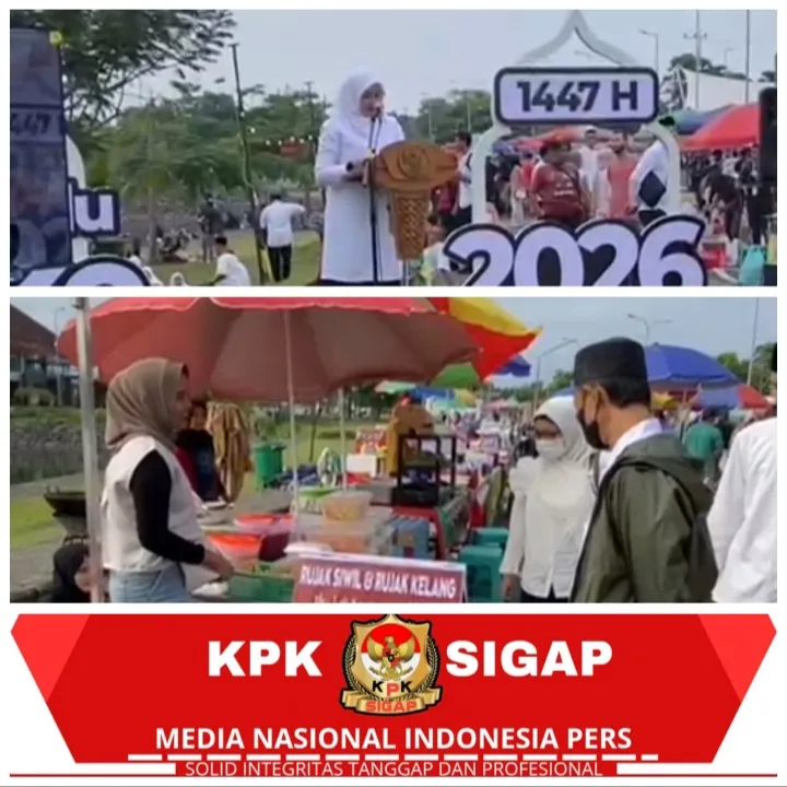 Pasar Takjil Ngerandu Buko Ramaikan Ramadan di Marina Boom Banyuwangi