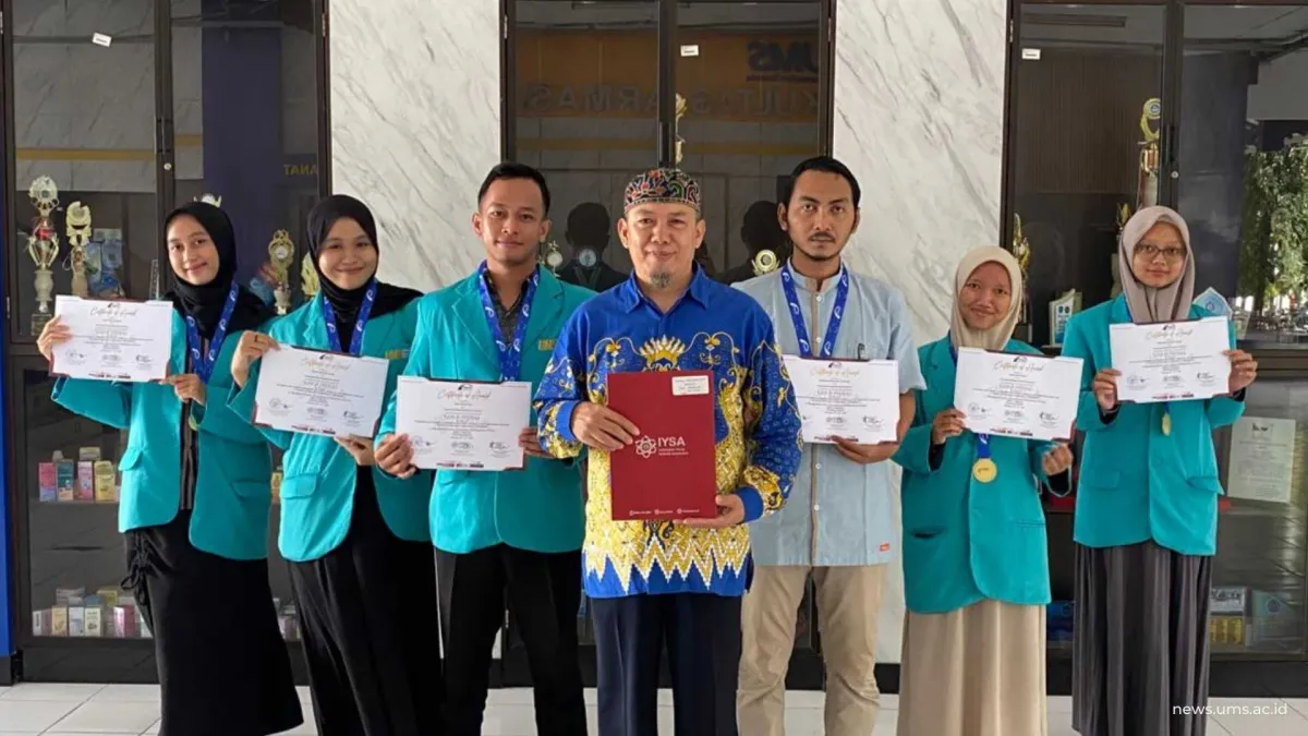Tim Mahasiswa UMS Raih Medali Emas AISEEF 2026 lewat Inovasi Kapsul Ekstrak Kulit Manggis