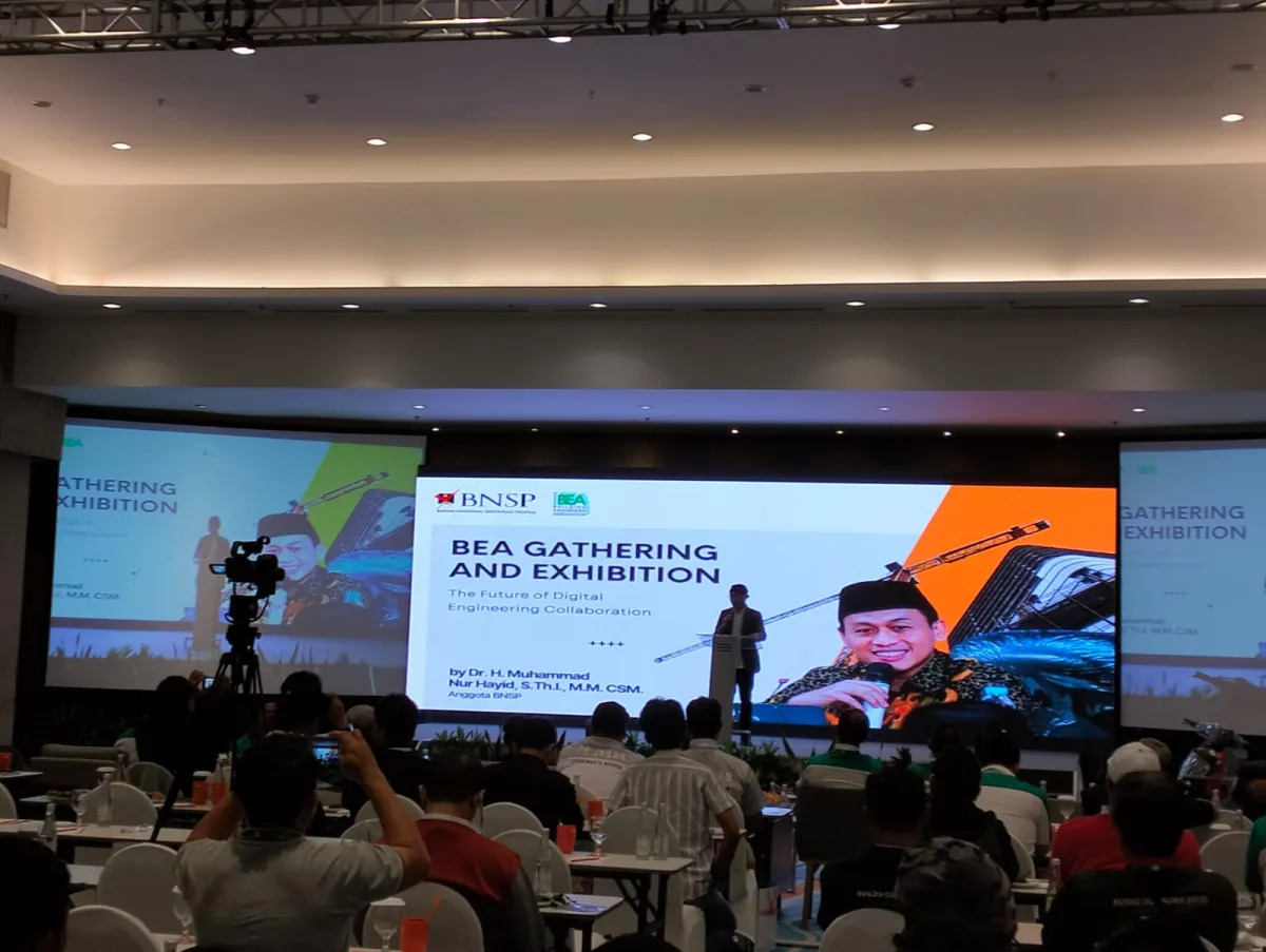 BNSP Apresiasi Gathering BEA Indonesia 2026, Dorong Penguatan Pelatihan dan Sertifikasi di Era Digital Engineering