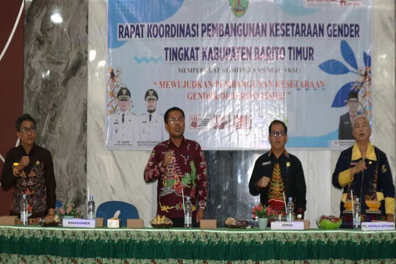Pemkab Barito Timur Revitalisasi Pengarusutamaan Gender lewat Rakor Kesetaraan Gender 2026