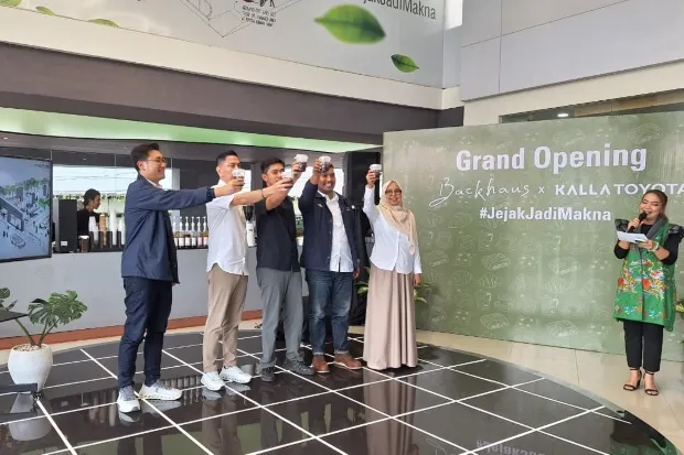Backhaus Buka Cabang di Kalla Toyota Alauddin, Sasar Pasar Kampus hingga Perkantoran