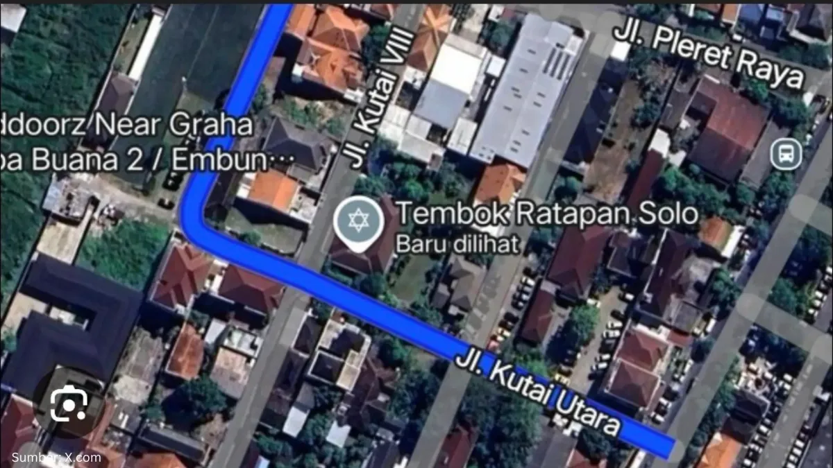 Label “Tembok Ratapan Solo” Muncul di Google Maps pada Alamat Rumah Jokowi, Picu Perdebatan Publik