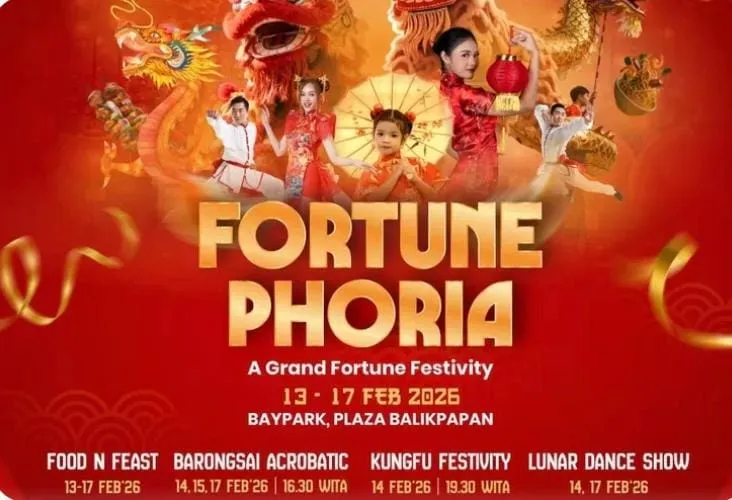 Fortune Festive di Plaza Balikpapan Tingkatkan Kunjungan dan Transaksi Tenan