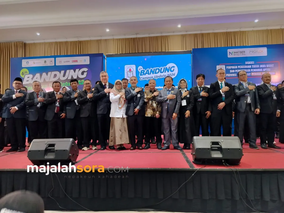 Rektor UNIKOM Eddy Soeryanto Soegoto Dilantik Pimpin APTISI Jabar 2025–2030, Dorong Pemerataan Mutu PTS