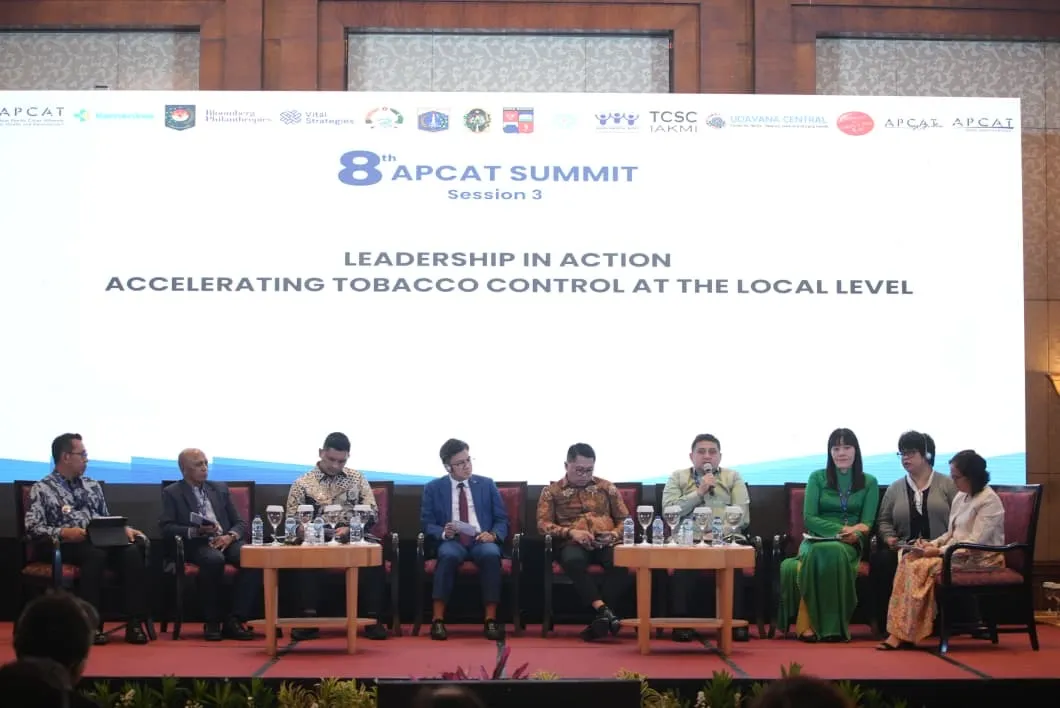Wali Kota Makassar Munafri Arifuddin Paparkan Penguatan Kawasan Tanpa Rokok di Forum APCAT Summit 2026