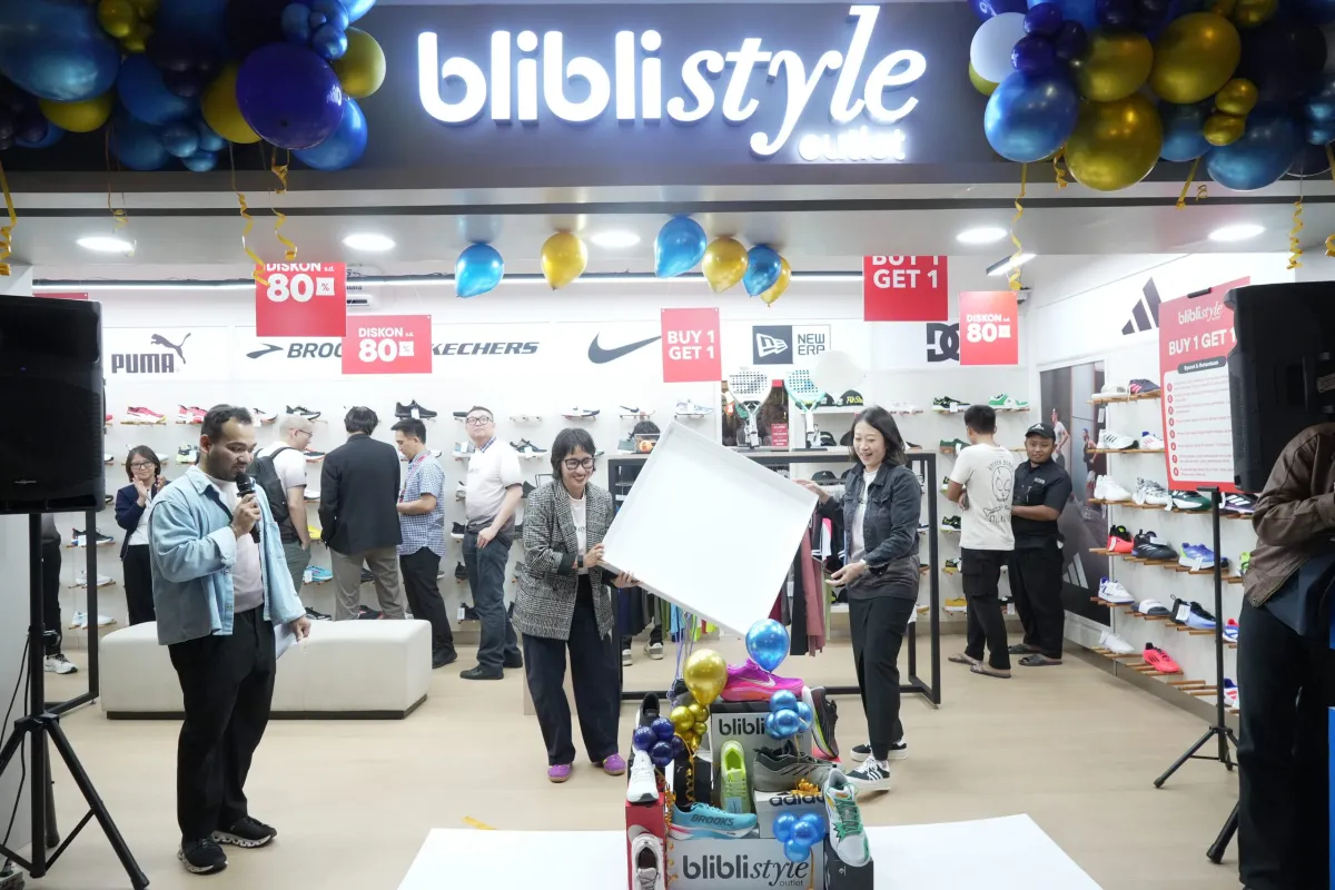 Blibli Buka BlibliStyle Outlet di Pesanggrahan, Tawarkan Produk Sport dan Fashion dengan Promo Diskon hingga 80%
