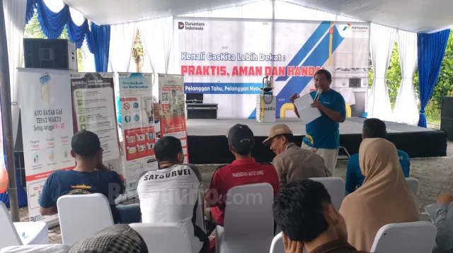 PGN Area Bojonegoro Beri Edukasi Keselamatan Penggunaan Gas Bumi bagi Warga di Lamongan