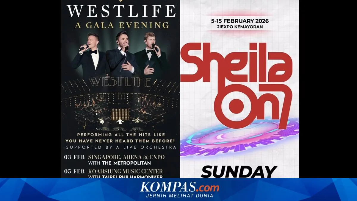 Daftar Konser dan Festival Musik Pekan Ini: Westlife, Kangen Band, hingga Mahalini (Februari 2026)