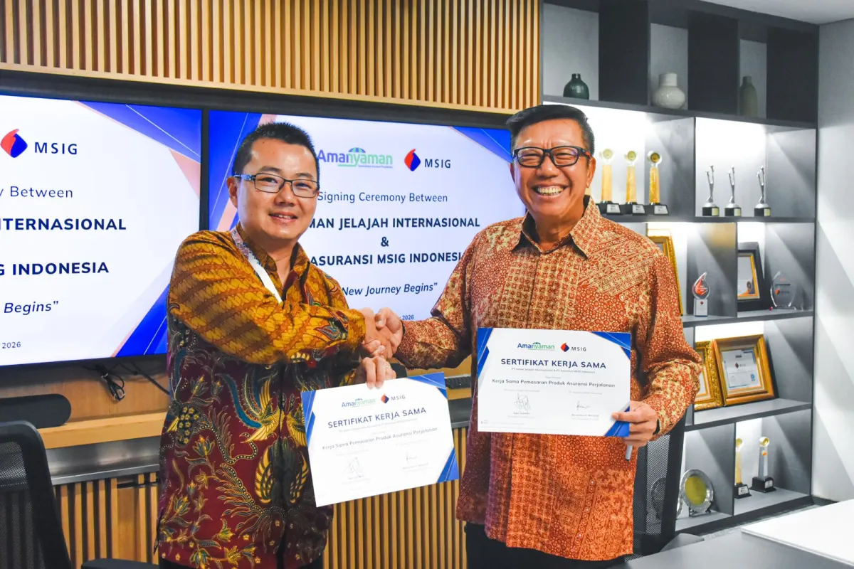 Amanyaman dan MSIG Indonesia Luncurkan Asuransi Perjalanan Digital, Tersedia Sejak 1 Januari 2026