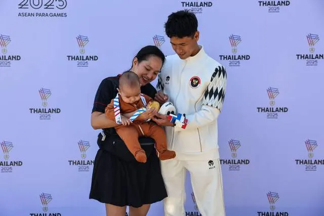 Jendi Pangabean Sabet Tujuh Emas di ASEAN Para Games 2025 Thailand