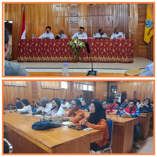 Pemkab Nabire Gelar Rapat TPID Antisipasi Inflasi dan Potensi Kekurangan Pangan Menjelang Ramadan dan Idul Fitri 1447 H