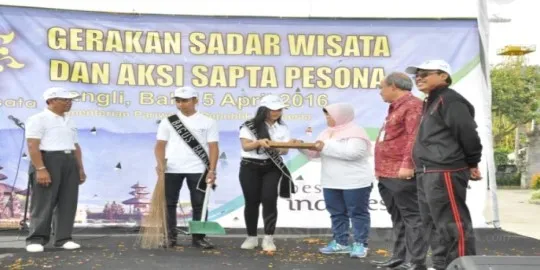 Kementerian Pariwisata Dorong Gerakan Sadar Wisata dan Sapta Pesona di Bangli