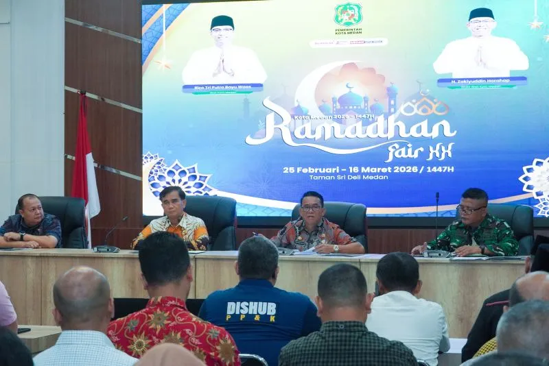 Pemko Medan Matangkan Persiapan Harmoni Imlek 2026 dan Ramadan Fair ke-XX