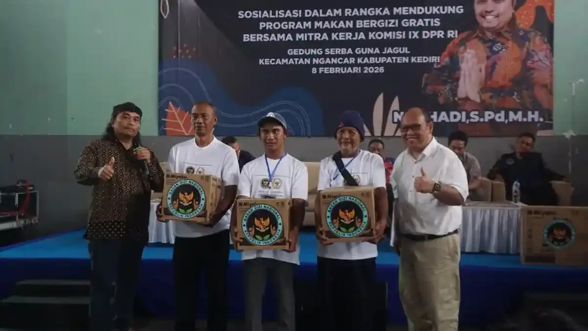 Sosialisasi Program Makan Bergizi Gratis di Kediri Libatkan UMKM dan Petani untuk Perkuat Ekonomi Lokal