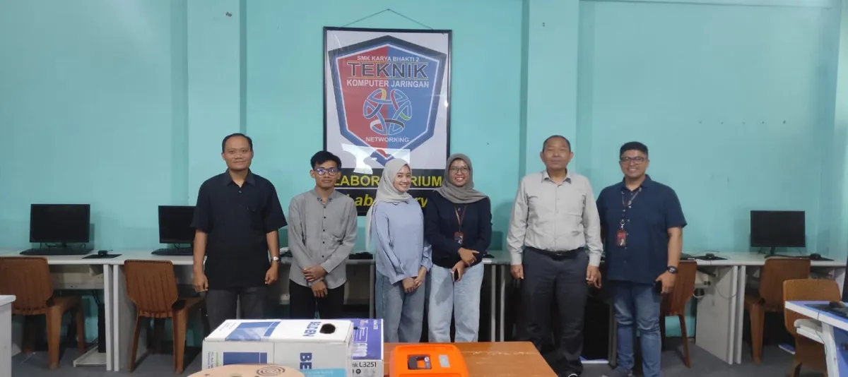 SMK Karya Bhakti 2 Cikarang Perkuat Konektivitas Digital Sekolah dengan Layanan IndiBiz