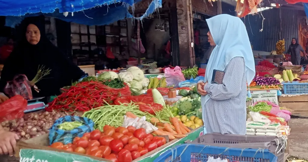 Harga Bahan Dapur di Pasar Tradisional Banda Aceh Naik, Daya Beli Warga Dinilai Masih Normal