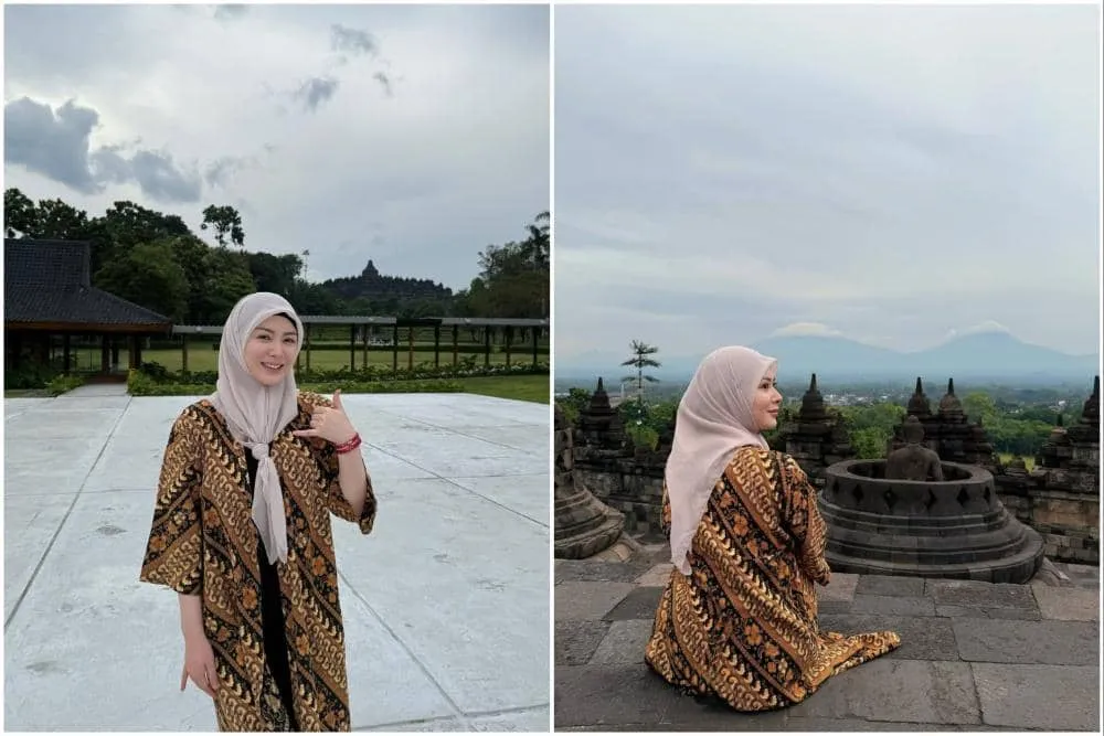 Ayana Moon Kunjungi Candi Borobudur, Belajar Sejarah dan Nikmati Pemandangan Magelang