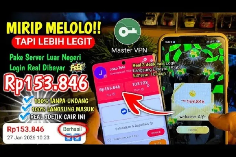 Aplikasi Penghasil Uang 2026 Dirilis, Diklaim Bisa Tarik Saldo DANA Setiap Hari