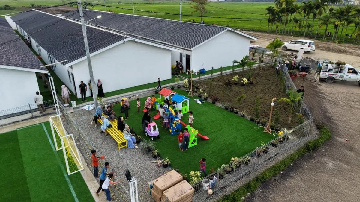 162 Unit Huntara di Pidie Jaya Aceh Rampung dan Siap Dihuni Warga Terdampak Bencana
