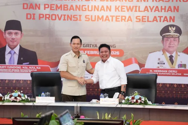 Herman Deru Sampaikan Usulan Proyek Prioritas Sumsel ke Menko AHY: Pelabuhan Tanjung Carat dan Bendungan Tiga Dihaji