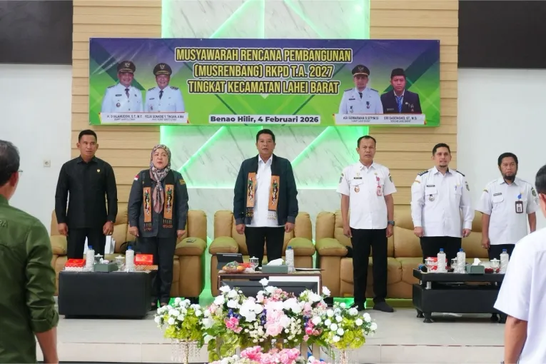 Musrenbang di Lahei Barat, Wabup Barito Utara Tekankan Kerja Cerdas dan Transparansi