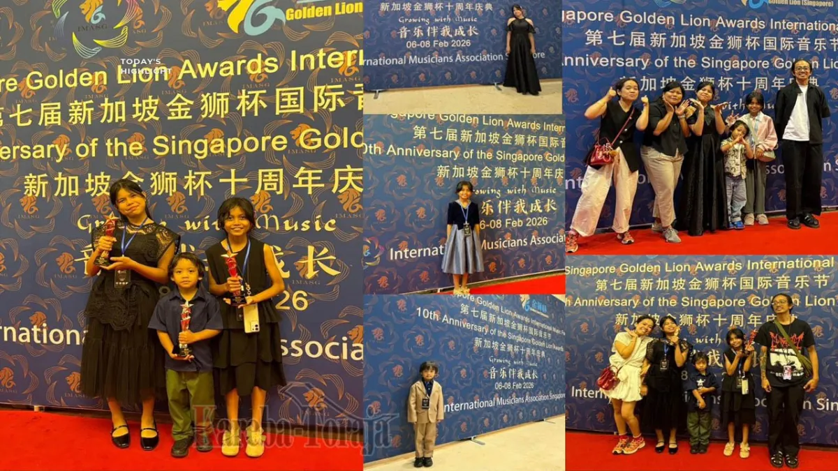 Tiga Siswa Sekolah Musik Rembang Katapi Toraja Raih Juara di Kompetisi Piano Internasional Singapura