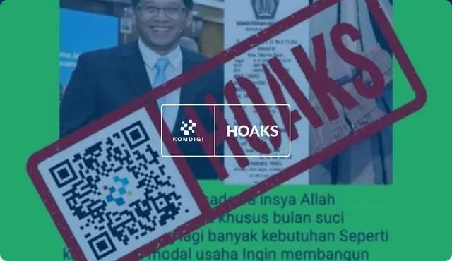 Klaim Menkeu Purbaya Bagikan Bantuan Modal Usaha Jelang Ramadan Disebut Hoaks