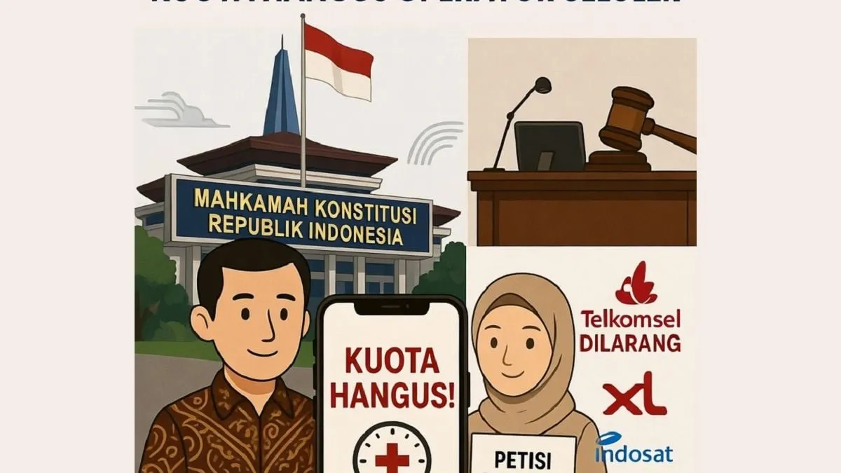 MK Panggil Operator Seluler untuk Jelaskan Gugatan Kuota Internet Hangus dalam Uji UU Cipta Kerja