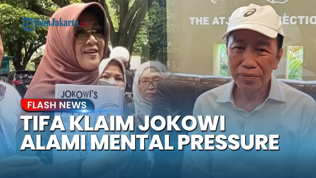 Dokter Tifa Soroti Perubahan Kondisi Fisik Jokowi dan Sebut Ada Tekanan Psikologis Berat