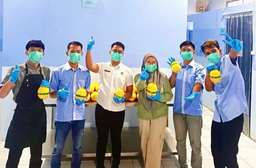 Dapur MBG Kadugede Gandeng BUMDes Putra Mayana Pasok Pangan Segar, Serap Melon Premium Lokal