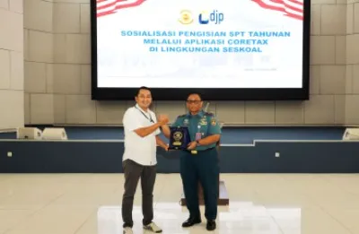 Seskoal Gelar Sosialisasi Pengisian SPT Tahunan Lewat Aplikasi Coretax