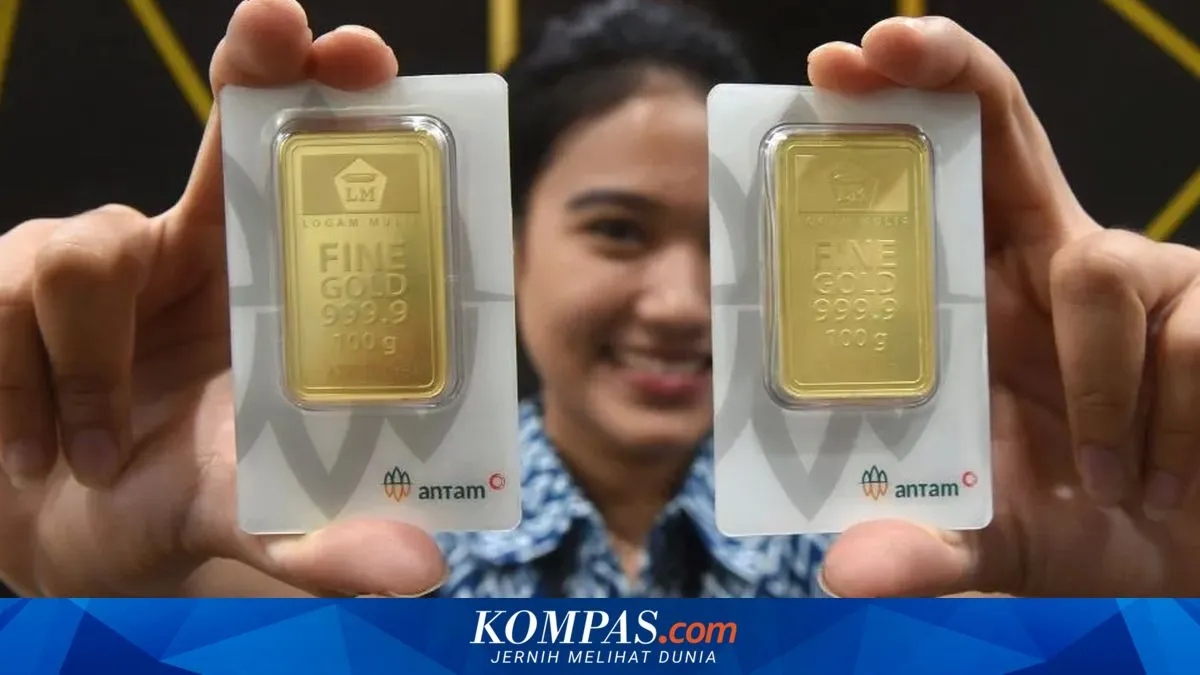 Harga Emas Antam Stabil pada 24 Januari 2026, Berikut Daftar Lengkapnya
