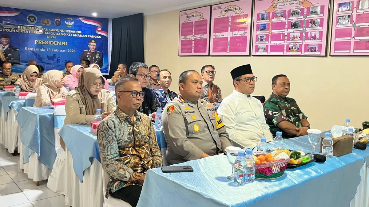 Dapur SPPG Bhayangkari Polresta Samarinda Resmi Beroperasi, Wali Kota Tekankan Kontrol Kualitas hingga Distribusi