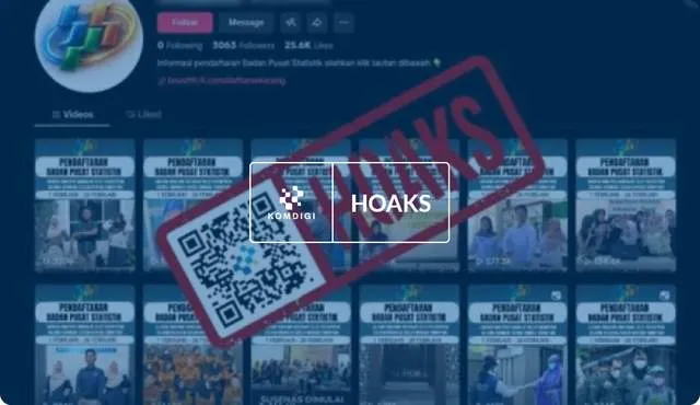 BPS Tegaskan Klaim Rekrutmen Petugas Mitra 2026 di TikTok adalah Hoaks