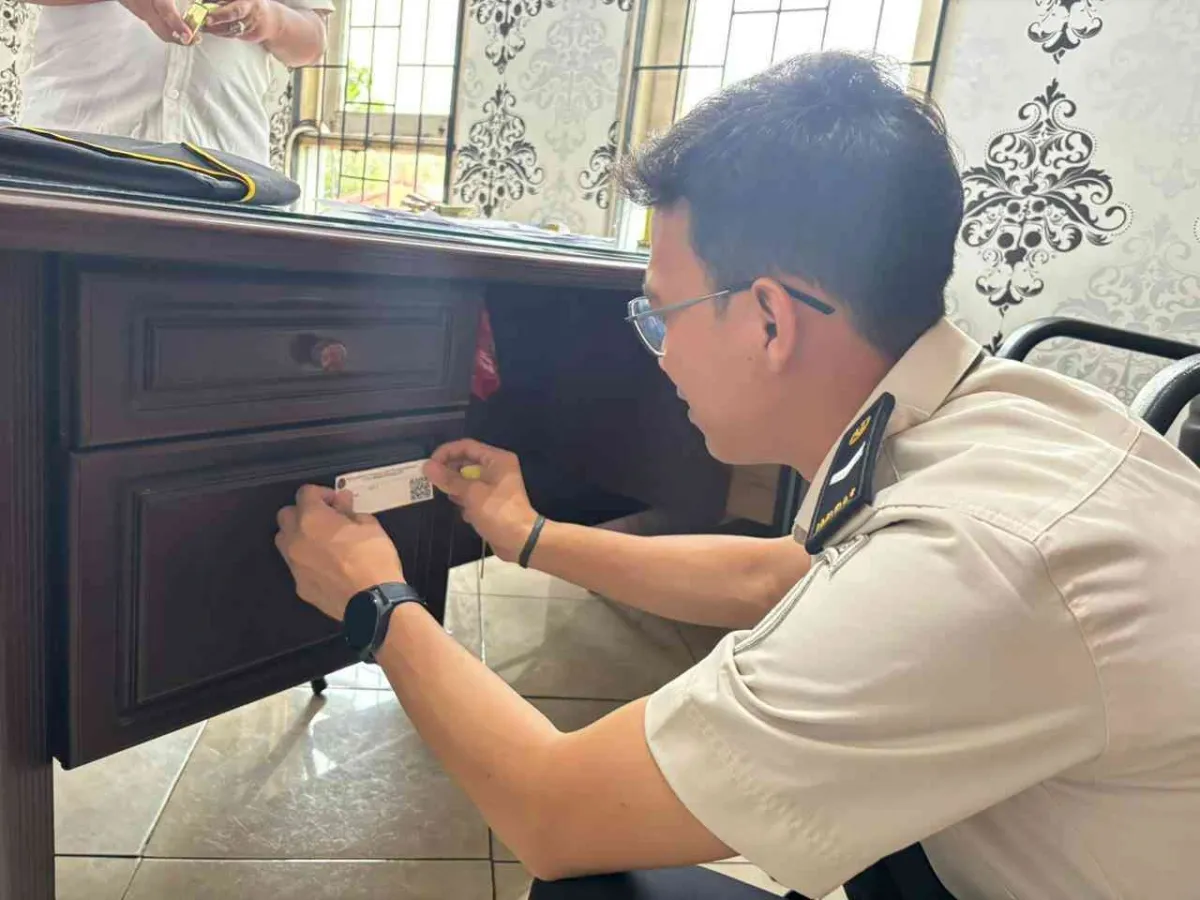 Rutan Rantau Pasang Stiker BMN untuk Perkuat Tertib Administrasi dan Transparansi Aset