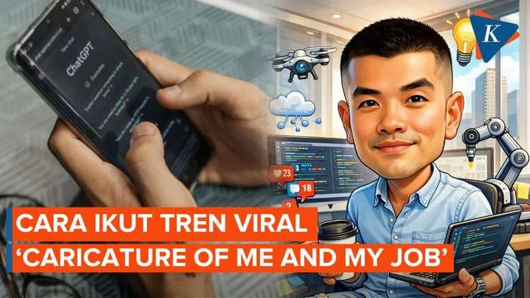 Tren “Caricature of Me and My Job” Viral di Media Sosial, Ini Gambaran Umumnya