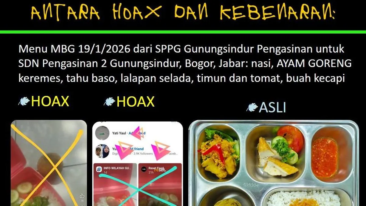 BGN Klarifikasi Video Viral Menu MBG Diduga Tak Layak, Sebut Lokasi dan Kondisi Makanan Tak Sesuai Narasi