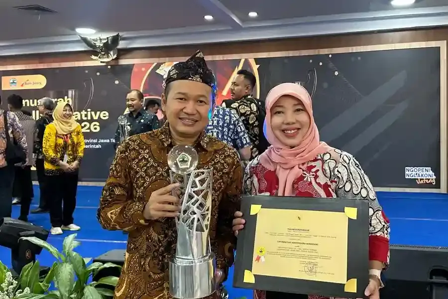 UNDIP Raih Collaborative Award 2026, Dinilai Terbaik di Jawa Tengah dalam Sinergi Pembangunan