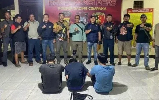 Polisi Amankan Tiga Terduga Pelaku Pemerasan Bermodus Kencan via Aplikasi di Bengkulu