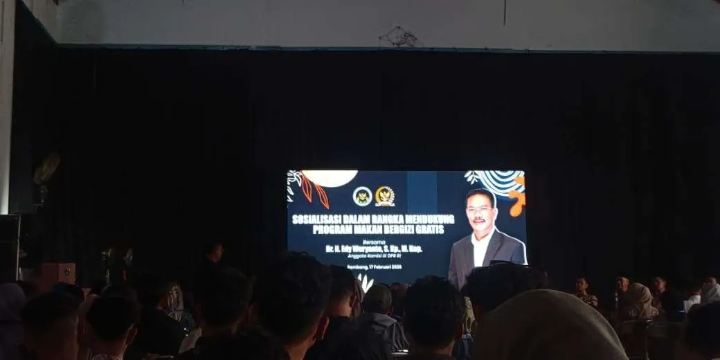 Edy Wuryanto Sosialisasikan Program MBG di Rembang, Tekankan Pentingnya Gizi Seimbang untuk Kualitas SDM