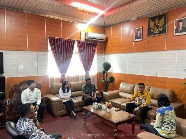 Kemenkum Sulut Koordinasi dengan Dinas Pertanian Identifikasi Potensi Indikasi Geografis Kakao dan Kelapa Dalam